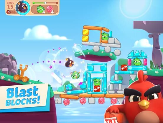Angry Birds Journey game screenshot