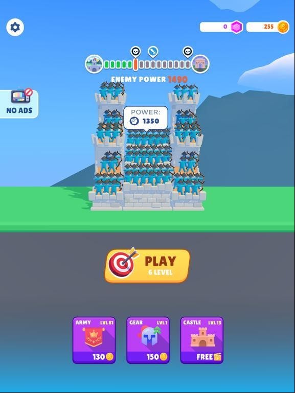 Archery Bastions: Castle War game screenshot
