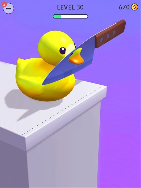 ASMR Slicing game screenshot