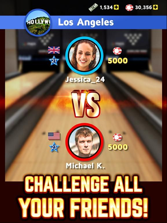 Bowling King game screenshot