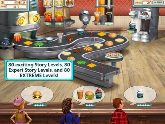 Burger Shop game screenshot