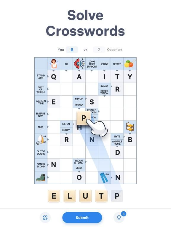 Crossword Master game screenshot