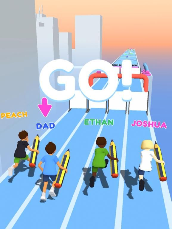 Doodle Run game screenshot