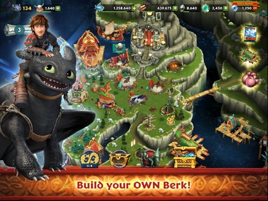 Dragons: Rise of Berk game screenshot
