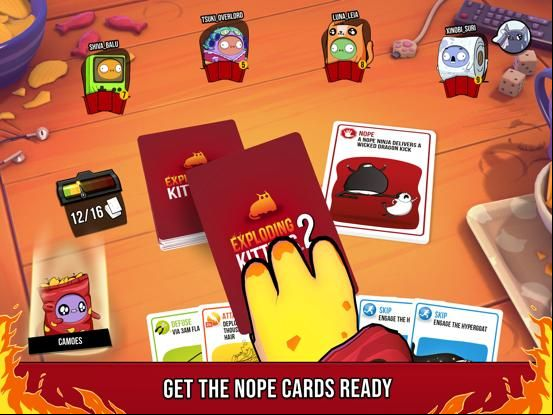 Exploding Kittens 2 game screenshot