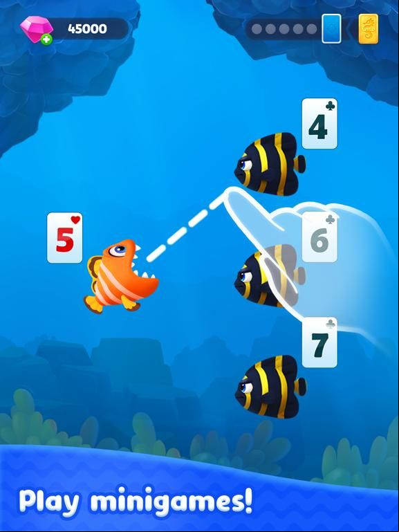 Fishdom Solitaire game screenshot
