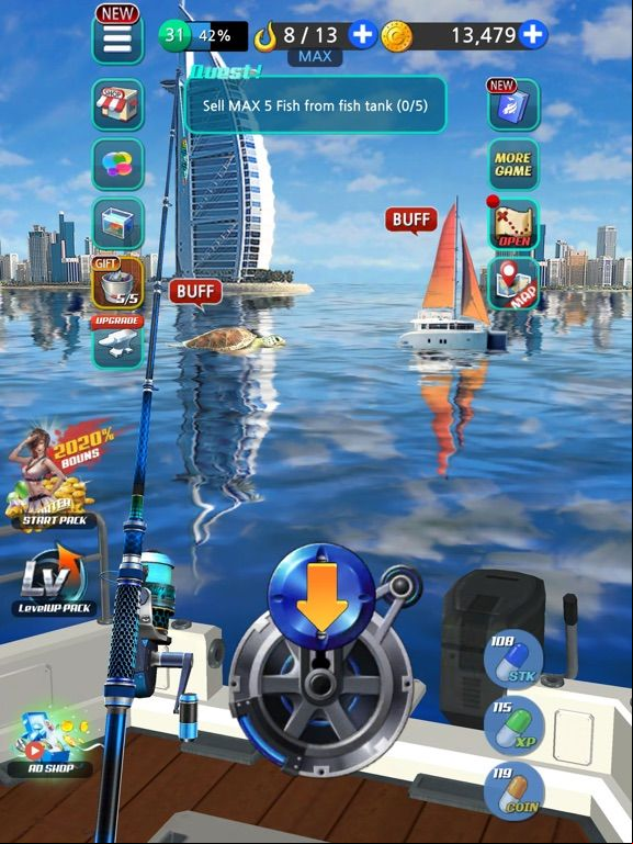 Fishing Hook game screenshot