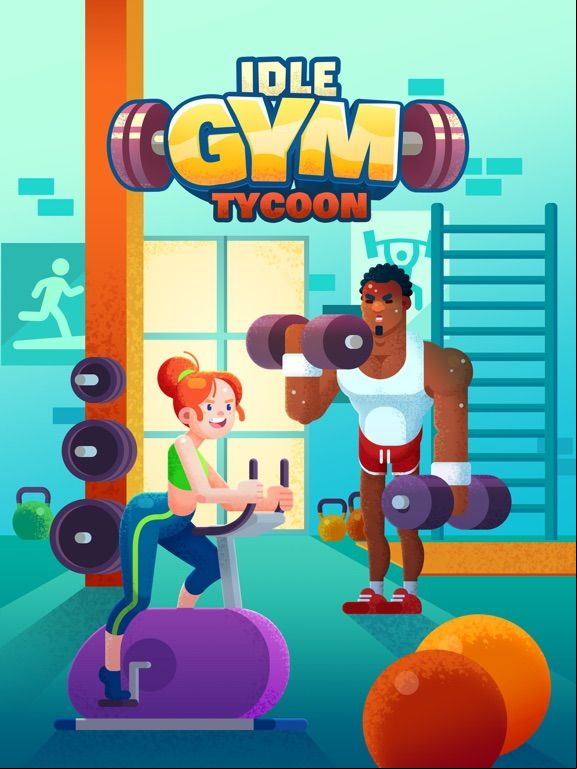 Idle Fitness Gym Tycoon game screenshot