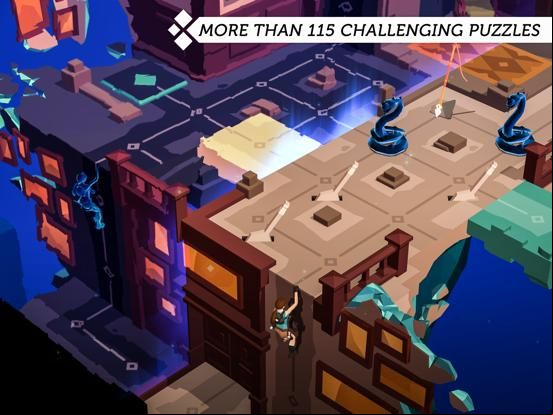 Lara Croft GO game screenshot