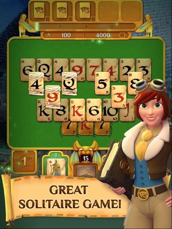 Pyramid Solitaire Saga game screenshot