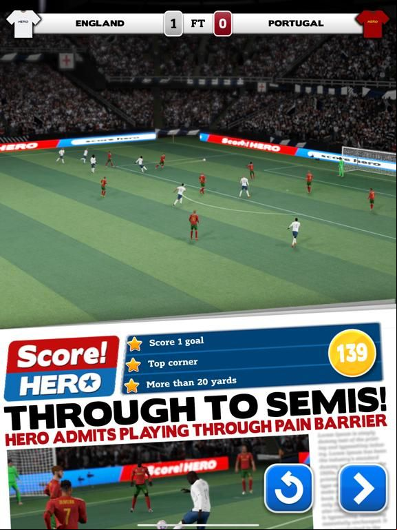 Score! Hero game screenshot