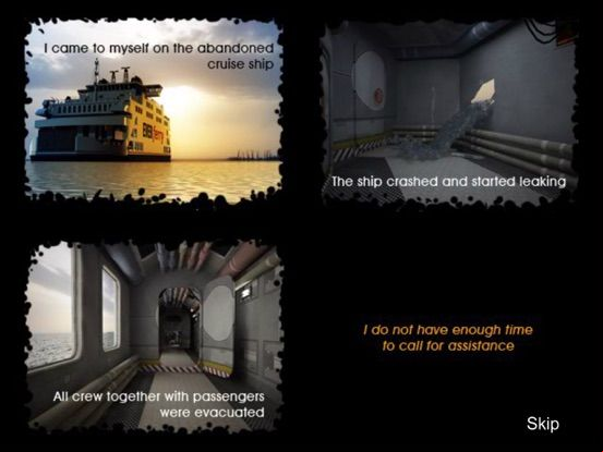 Ship Escape game screenshot