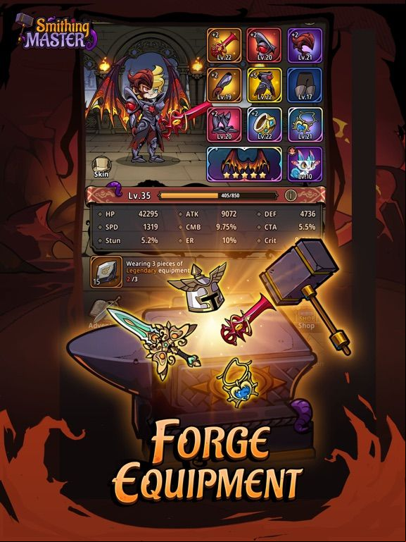 Smithing Master game screenshot