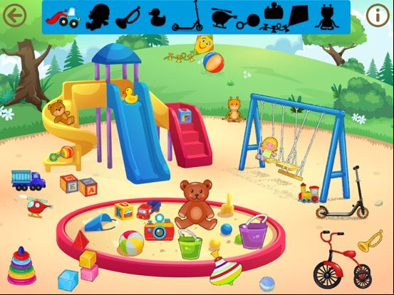 Sorting things game screenshot