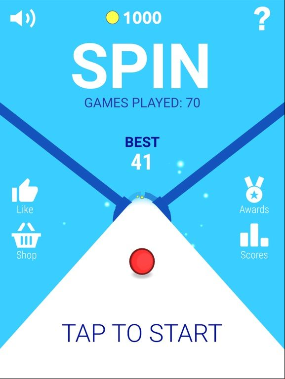 Spin game screenshot