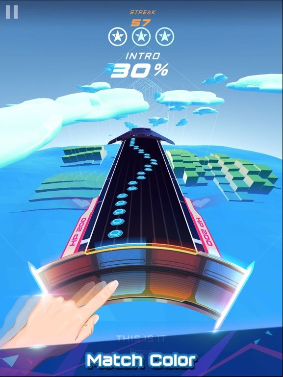 Spin Rhythm game screenshot