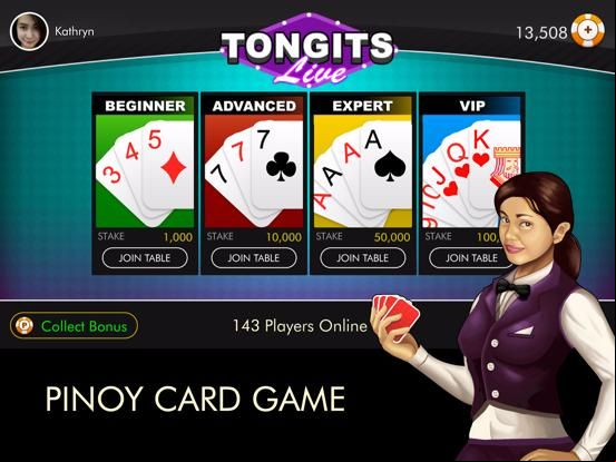 Tongits Live game screenshot