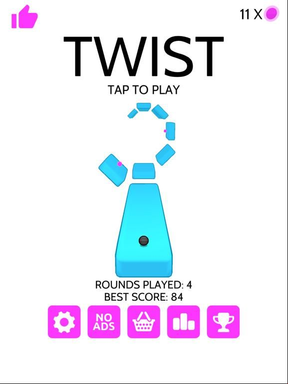 Twist game screenshot