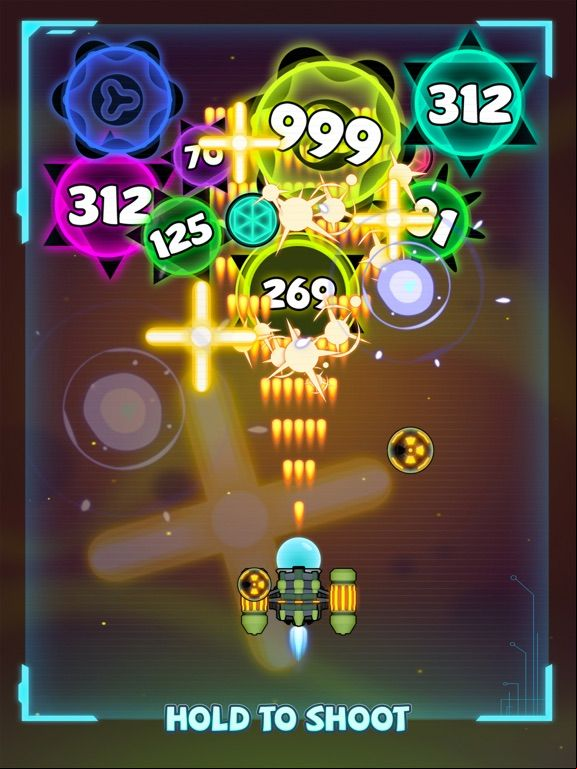 Virus War- Space Shooting Game game screenshot