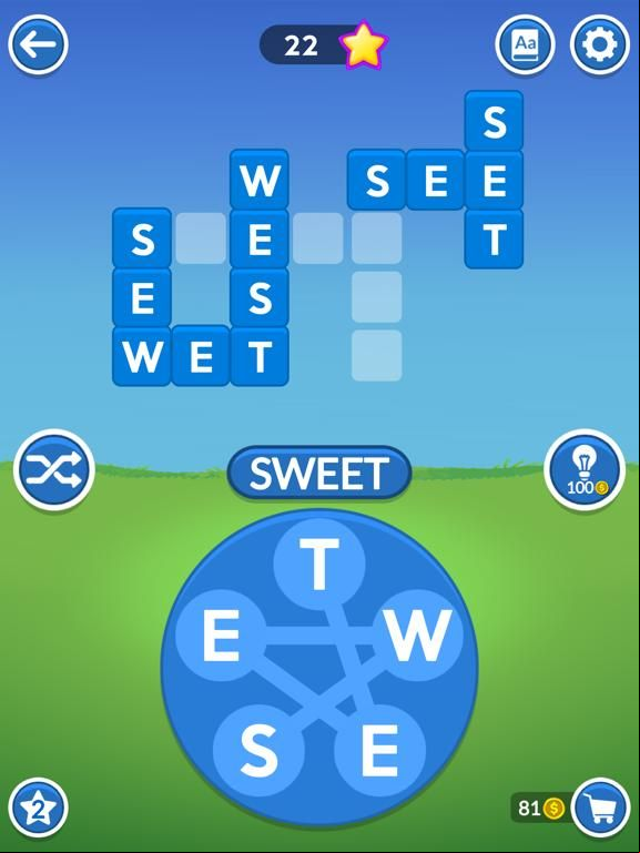 Word Toons game screenshot